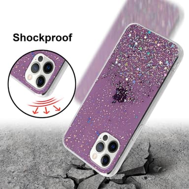 iPhone 12 PRO MAX Skal Fodral Case (Lila)
