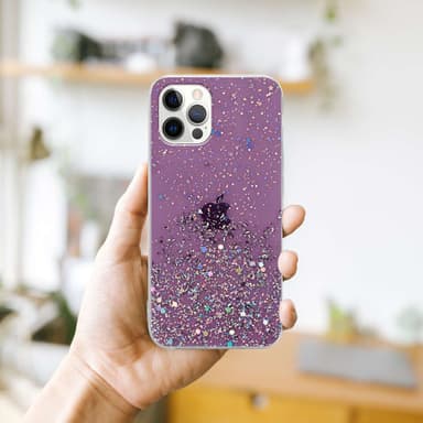 iPhone 12 PRO MAX Skal Fodral Case (Lila)