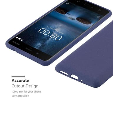 Skal Nokia 8 2017 Fodral Case (Blå)