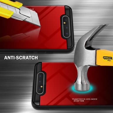 Samsung Galaxy A80 / A90 4G Skal Fodral Case (Svart)