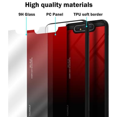 Samsung Galaxy A80 / A90 4G Skal Fodral Case (Svart)
