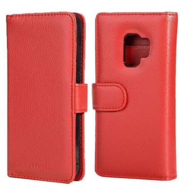 Samsung Galaxy S9 Plånboksfodral Skal (Röd)