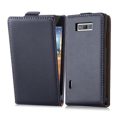 LG OPTIMUS L7 Flipfodral Skal (Svart)