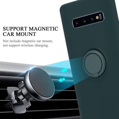 Skal Samsung Galaxy S10 PLUS Fodral Case (Grön)