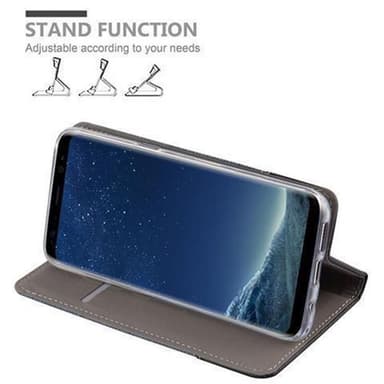 Samsung Galaxy S8 Plånboksfodral Skal (Blå)