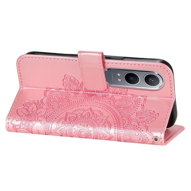 SKALO OnePlus Nord CE4 Lite 5G Mandala Plånboksfodral - Rosa