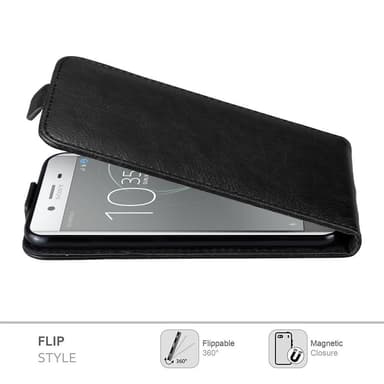 Sony Xperia XZ PREMIUM Flipfodral Skal (Svart)