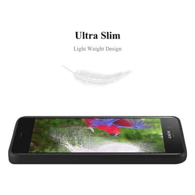 Skal Sony Xperia XZ1 Fodral Case (Svart)