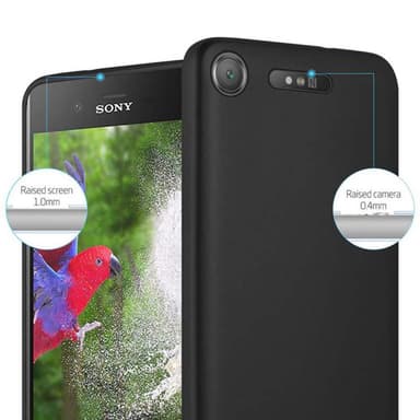 Skal Sony Xperia XZ1 Fodral Case (Svart)