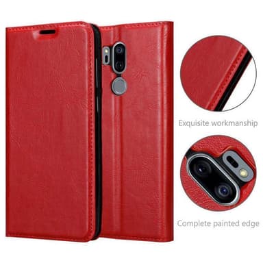 Skal LG G7 ThinQ / FIT / ONE Plånboksfodral (Röd)