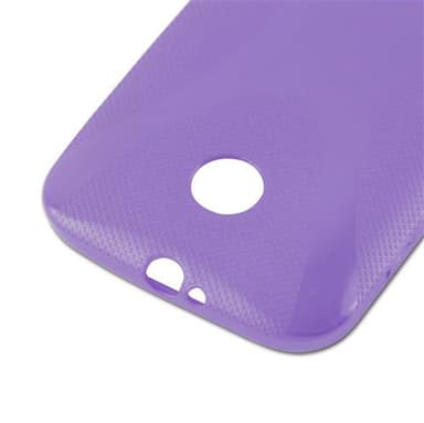Motorola MOTO E Skal Fodral Case (Lila)