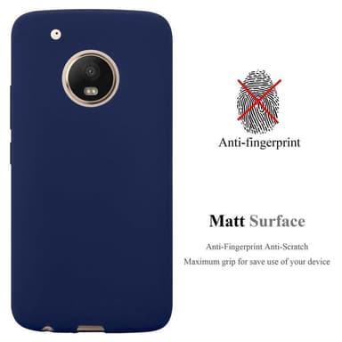 Skal Motorola MOTO G5 PLUS Fodral Case (Blå)