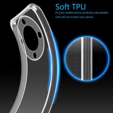 Honor Magic 5 Liter 5G Skal Fodral Case (Genomskinlig)