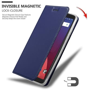 Skal WIKO VIEW XL Plånboksfodral (Blå)