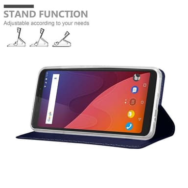 Skal WIKO VIEW XL Plånboksfodral (Blå)