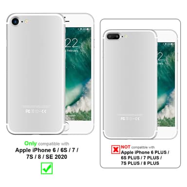 iPhone 6 / 6S / 7 / 7S / 8 / SE 2020 Skal Fodral Case