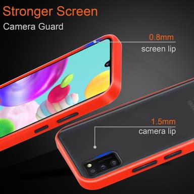 Samsung Galaxy A41 Skal Fodral Case (Transparent)