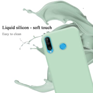 Huawei P30 LITE Skal Fodral Case (Grön)
