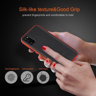 Samsung Galaxy A41 Skal Fodral Case (Transparent)