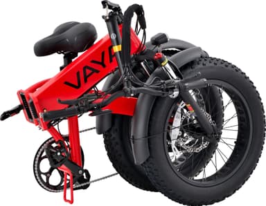 Vaya BD-2 elcykel 735181 (röd)