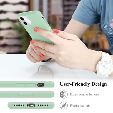iPhone 11 Skal Fodral Case (Grön)