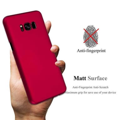 Samsung Galaxy S8 Skal Fodral Case (Röd)