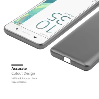 Skal Sony Xperia E5 Fodral Case (Grå)