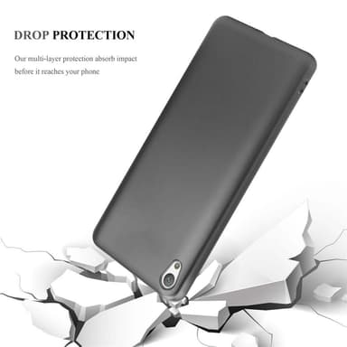 Skal Sony Xperia E5 Fodral Case (Grå)