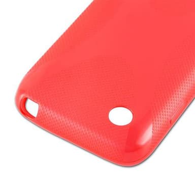 LG L40 Skal Fodral Case (Röd)