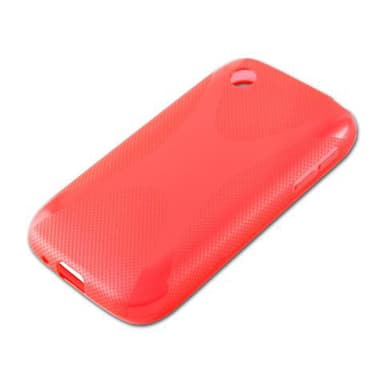 LG L40 Skal Fodral Case (Röd)