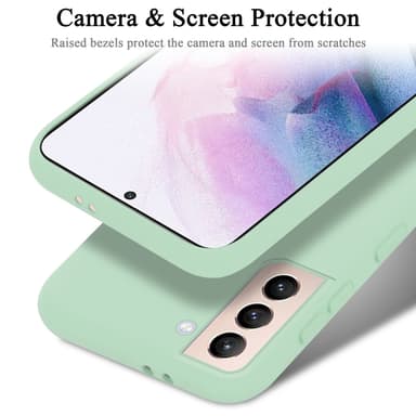 Samsung Galaxy S22 Skal Fodral Case (Grön)