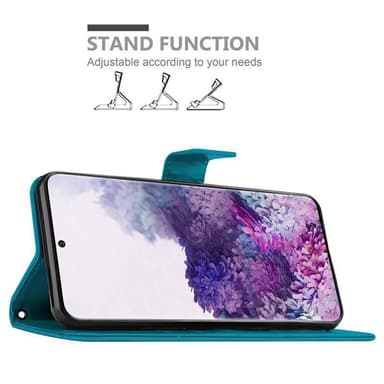 Samsung Galaxy S20 Plånboksfodral Skal (Blå)
