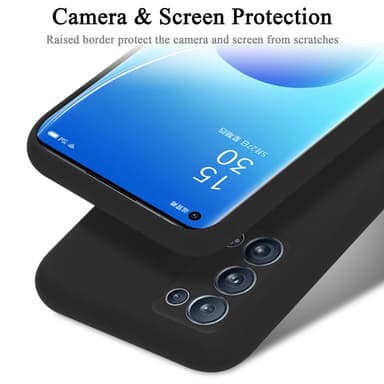 Oppo Reno6 PRO 5G Skal Fodral Case (Svart)