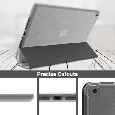iPad PRO (10.5 Tull) Plånboksfodral Skal (Vit)