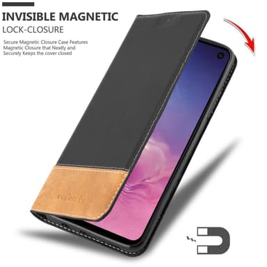 Samsung Galaxy S10e Skal Fodral Case (Svart)