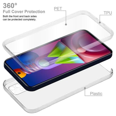 Skal Samsung Galaxy M51 Fodral Case (Transparent)