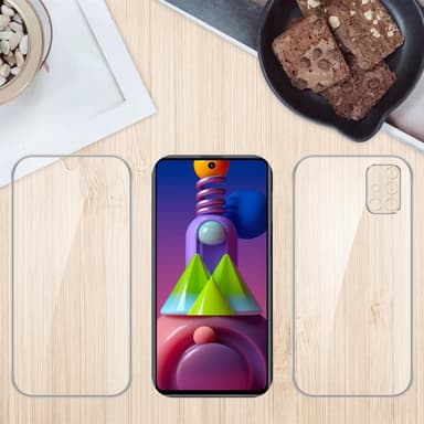 Skal Samsung Galaxy M51 Fodral Case (Transparent)