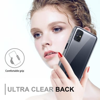 Skal Samsung Galaxy M51 Fodral Case (Transparent)