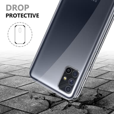 Skal Samsung Galaxy M51 Fodral Case (Transparent)