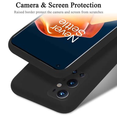 OnePlus 9 PRO Skal Fodral Case (Svart)