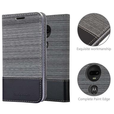 Motorola MOTO G7 / G7 PLUS Plånboksfodral Skal (Grå)