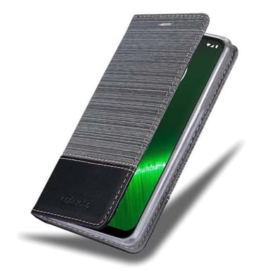 Motorola MOTO G7 / G7 PLUS Plånboksfodral Skal (Grå)