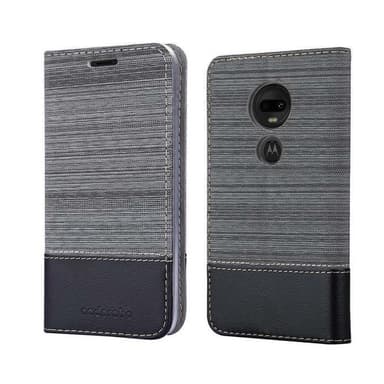 Motorola MOTO G7 / G7 PLUS Plånboksfodral Skal (Grå)