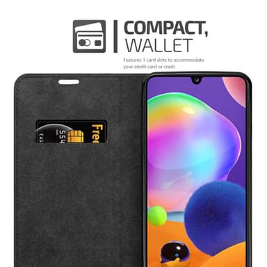 Samsung Galaxy A31 Skal Fodral Case (Svart)