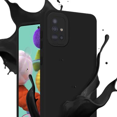 Skal Samsung Galaxy A51 4G / M40s Fodral Case (Svart)