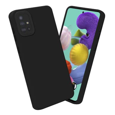 Skal Samsung Galaxy A51 4G / M40s Fodral Case (Svart)
