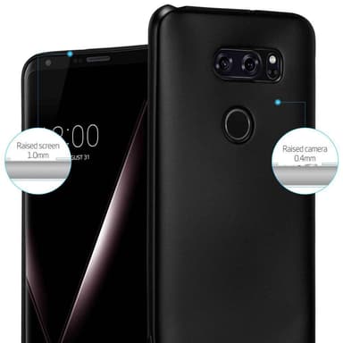 Skal LG V30 / V30+ / V30S / V30S+ Fodral Case (Svart)