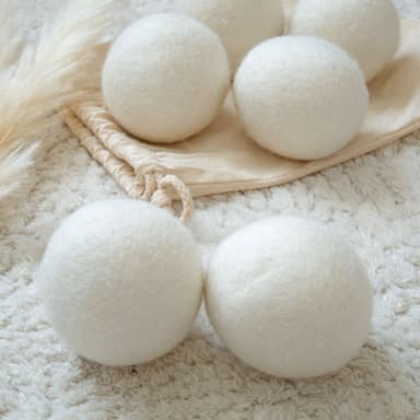 6x Bollar från torktumlare Torktumlarbollar