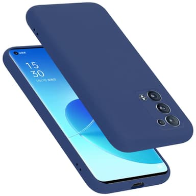 Oppo Reno6 PRO 5G Skal Fodral Case (Blå)