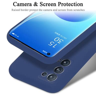 Oppo Reno6 PRO 5G Skal Fodral Case (Blå)
